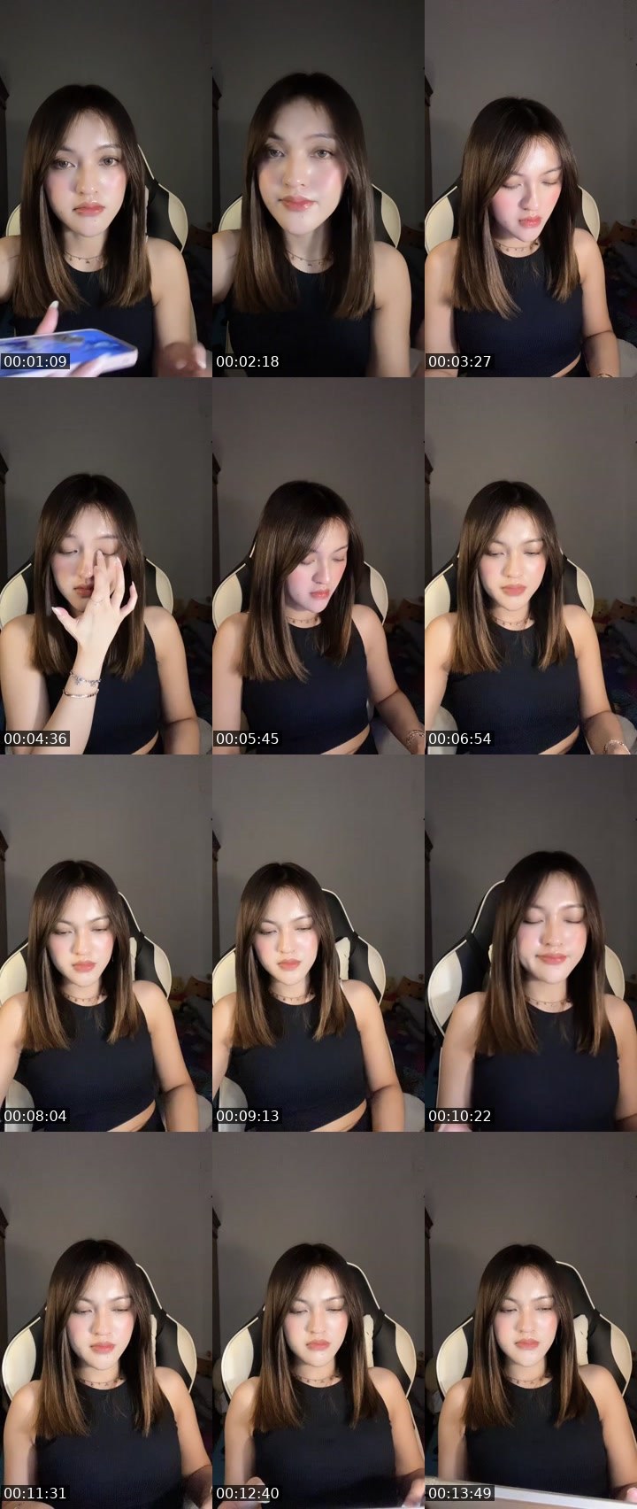 Contact-sheet preview of ᶜʳᵒʷ Gwen <3's MICO Live recording