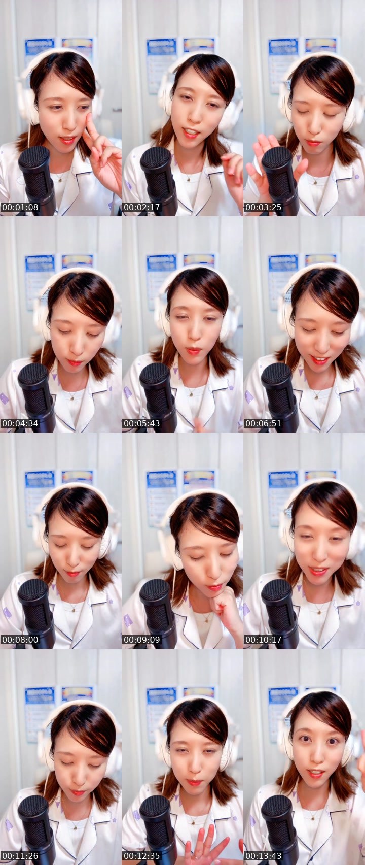 Contact-sheet preview of NATSUKI🌺🌙*ﾟ's MICO Live recording