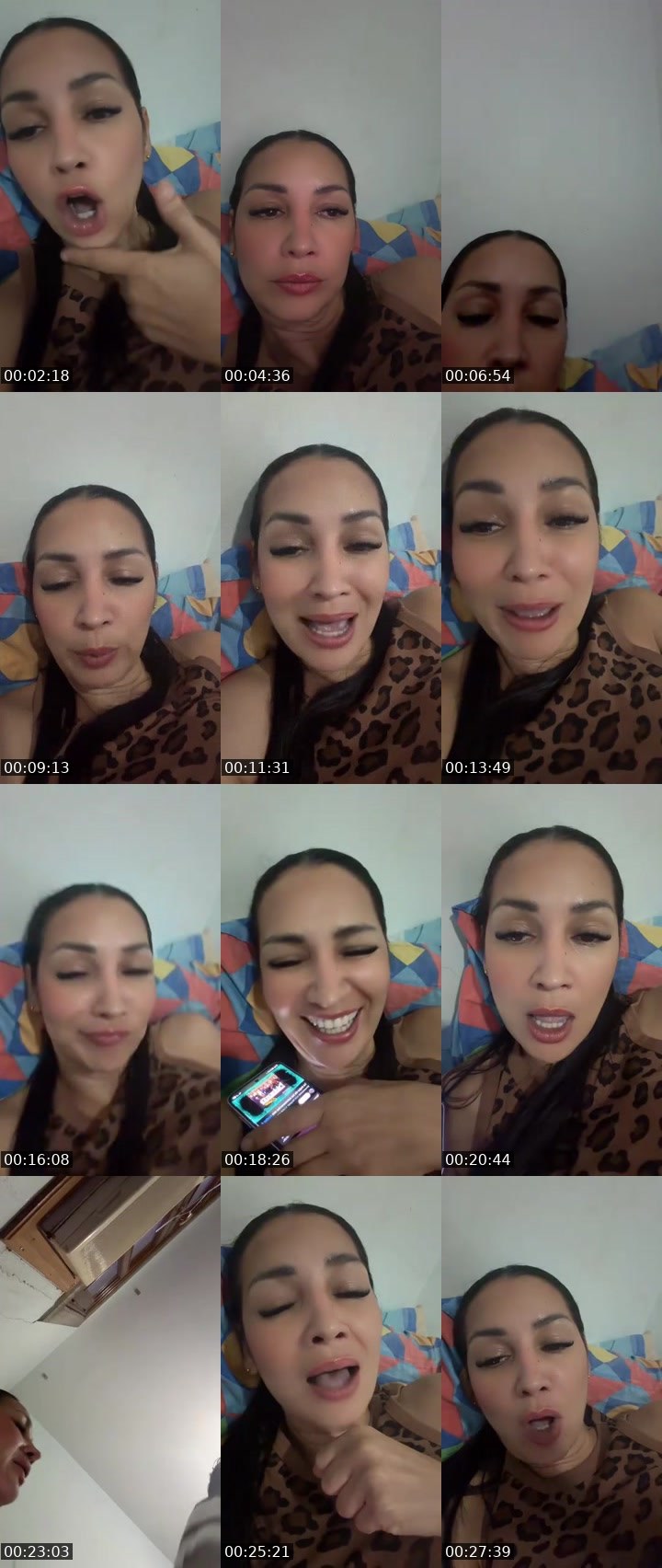Contact-sheet preview of 220k👁️⃤ Gina 🐟🦜 😈💫's MICO Live recording