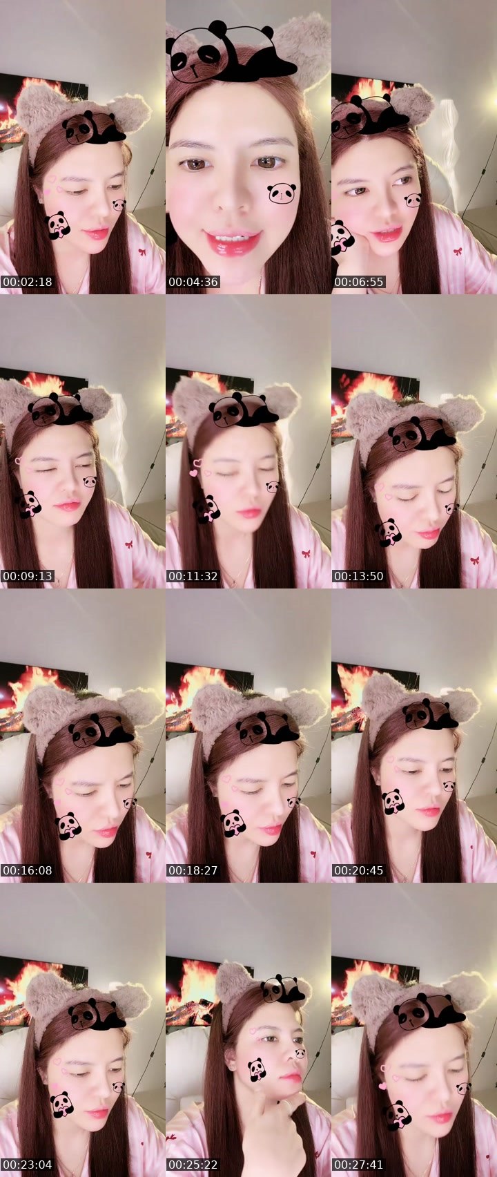 Contact-sheet preview of 💫 Hà Kun ☘️🥰's MICO Live recording