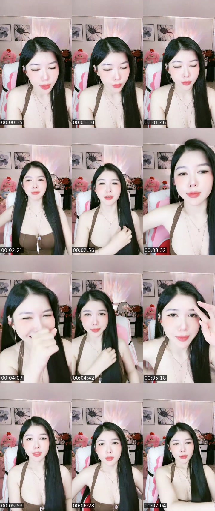 Contact-sheet preview of 🎀Thi Bae🥺HPBD 10/10🎂's MICO Live recording