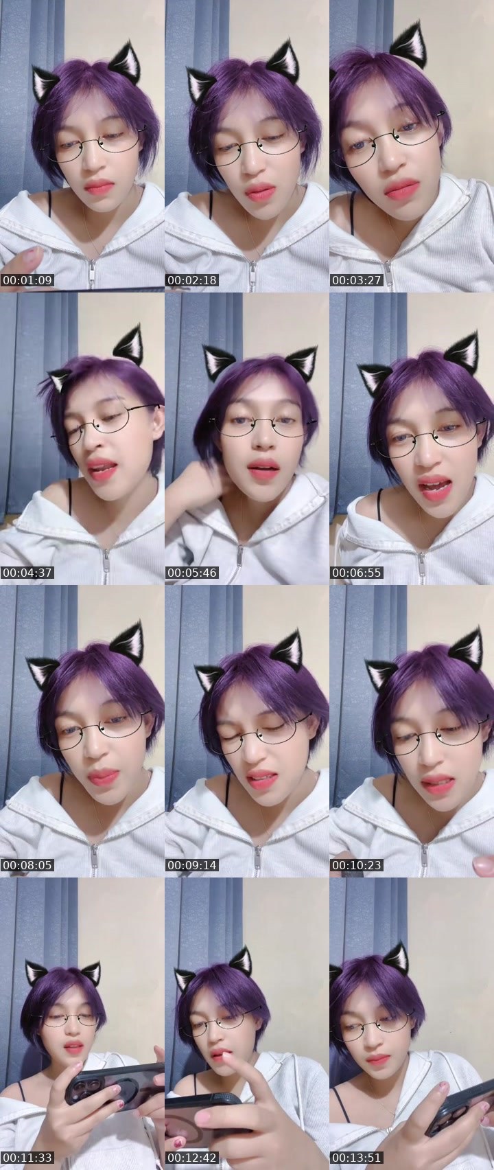 Contact-sheet preview of 💎 Rose🌹 [T-REX]'s MICO Live recording
