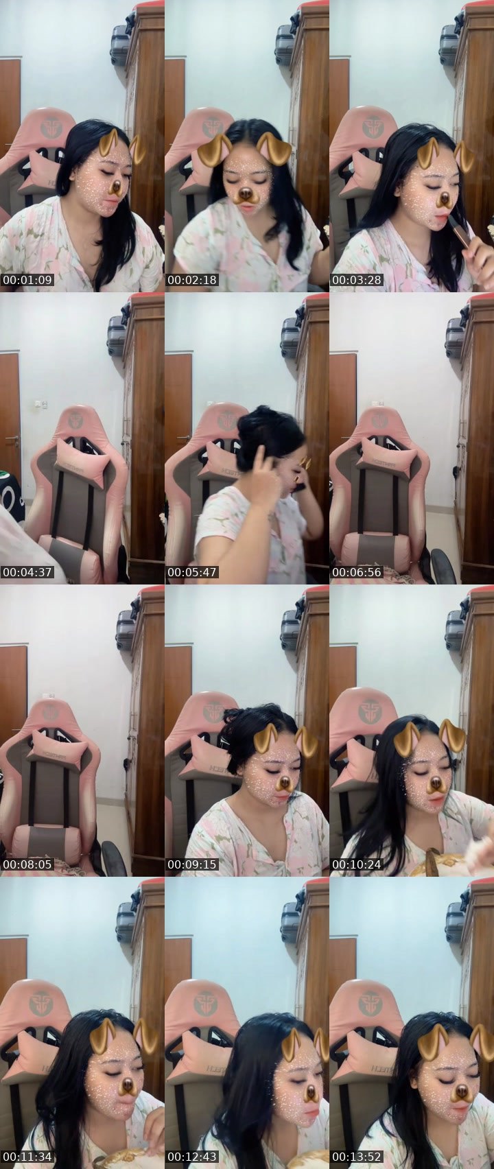 Contact-sheet preview of Ayundaaᴱᴸᴵᵀᴱ's MICO Live recording