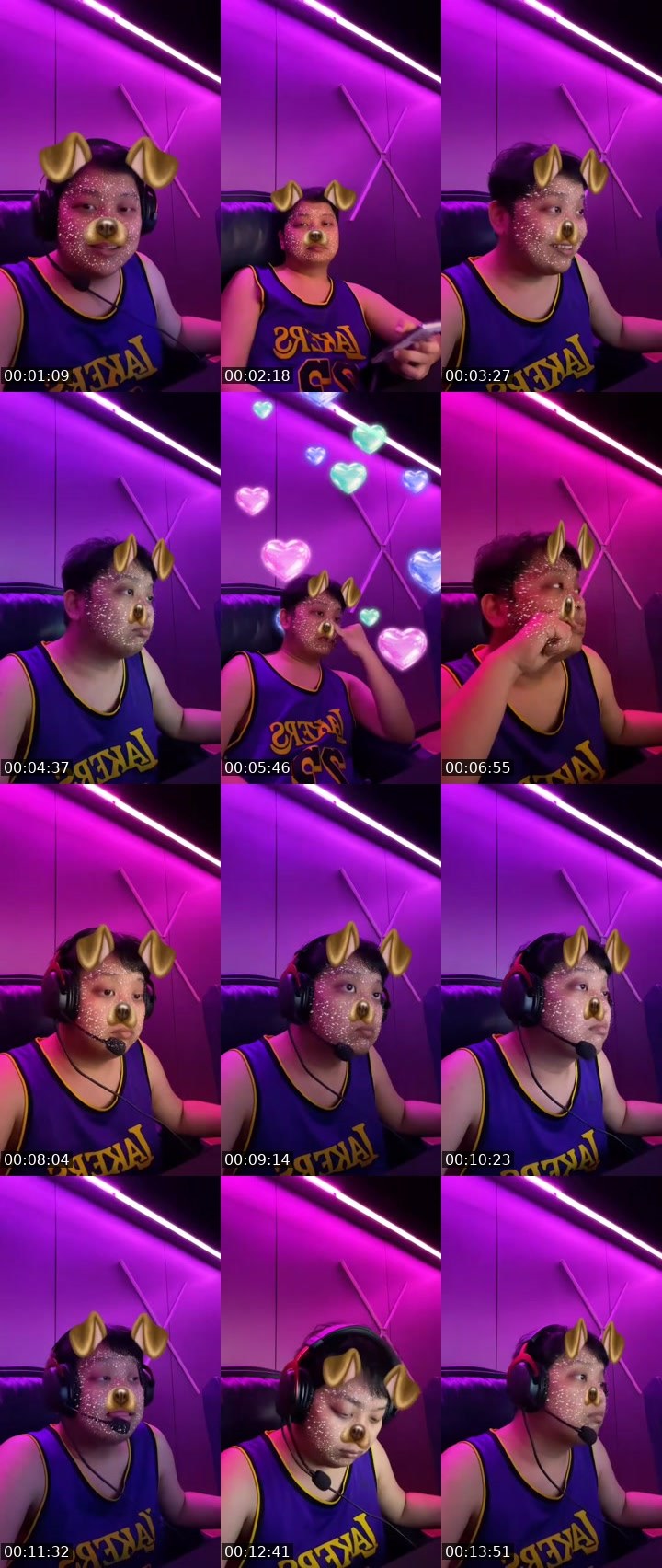 Contact-sheet preview of ᶜʳᵒʷ Kiirooᵀᵀᴳ's MICO Live recording