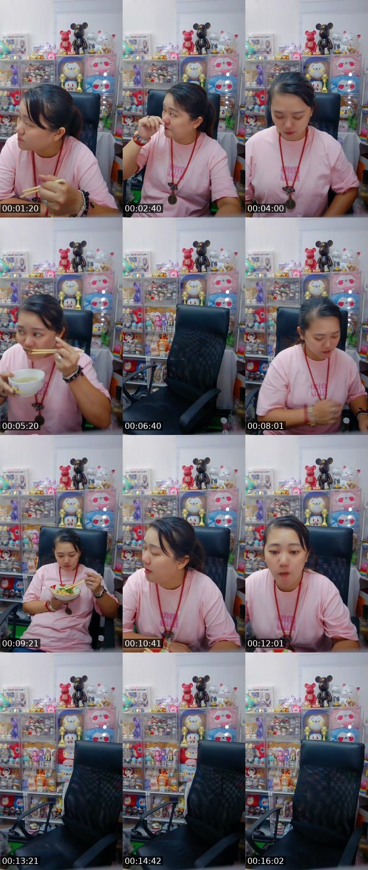 Contact-sheet preview of 𝓡ູ.🎐夢幻汝汝's MICO Live recording