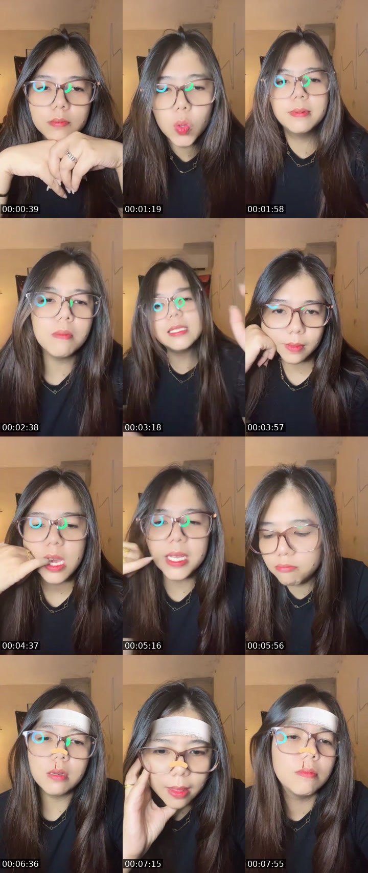 Contact-sheet preview of YAYAᴱᴸᴵᵀᴱ💸🏹🎰's MICO Live recording