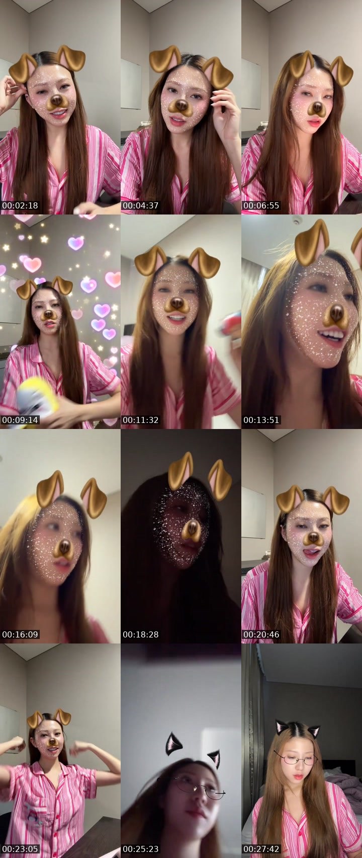 Contact-sheet preview of 💅🏻Dory ⁴⁰⁴'s MICO Live recording