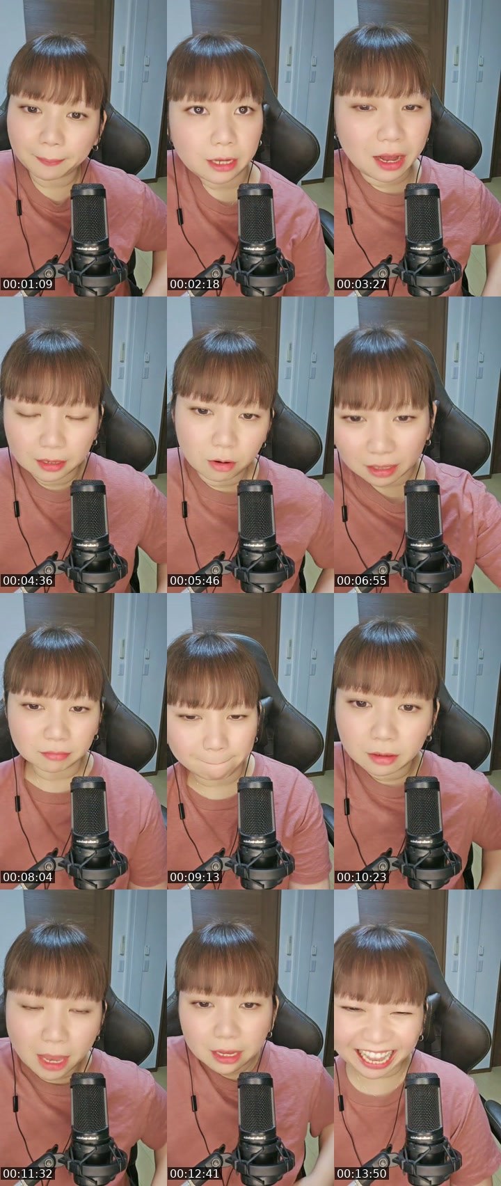 Contact-sheet preview of 🐰あやの🍓's MICO Live recording