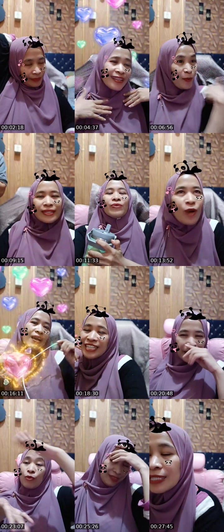 Contact-sheet preview of ༄.° 🥝Ma'Elisᴱᴸᴵᵀᴱ🏹💋👶🏻's MICO Live recording
