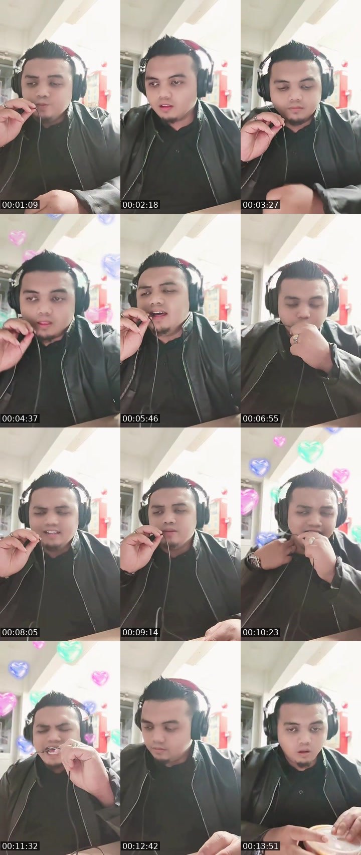 Contact-sheet preview of ᯓ★²¹ЅНΑН⁰²🇸🇬🎧🎙️'s MICO Live recording