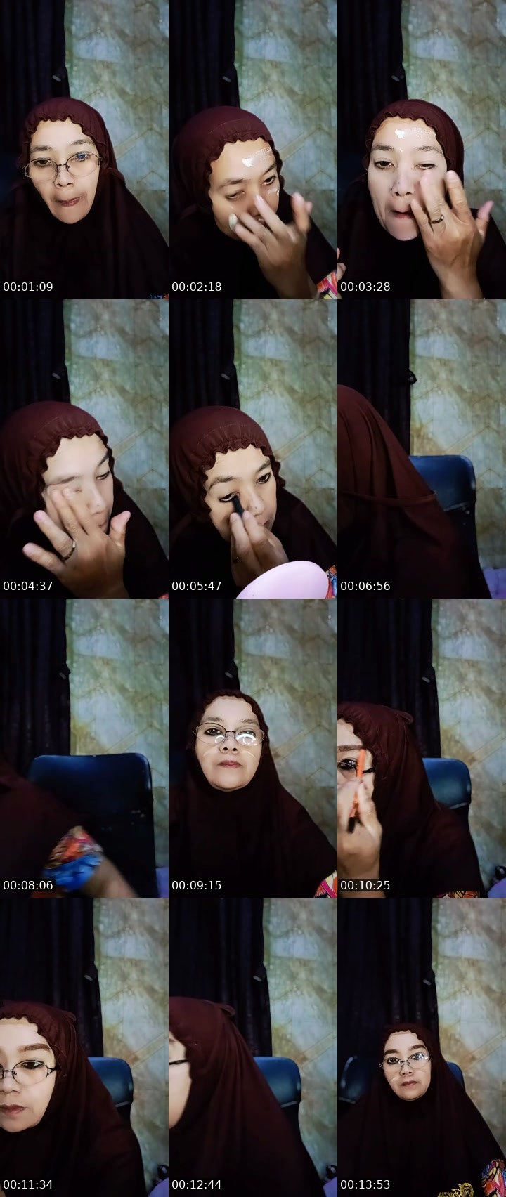 Contact-sheet preview of ơʂ°Oma Chan's MICO Live recording
