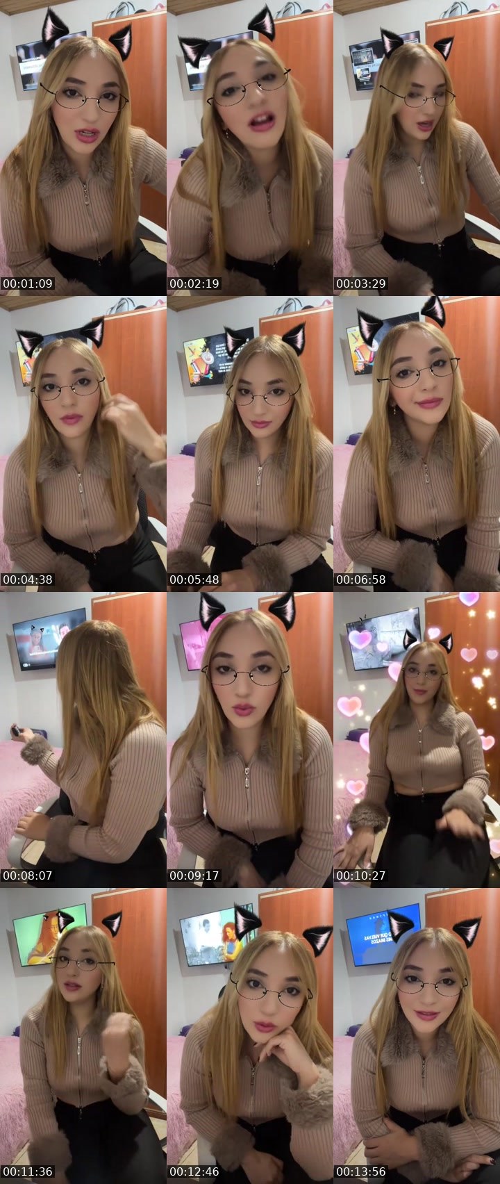Contact-sheet preview of ⭕️Mafe👄's MICO Live recording