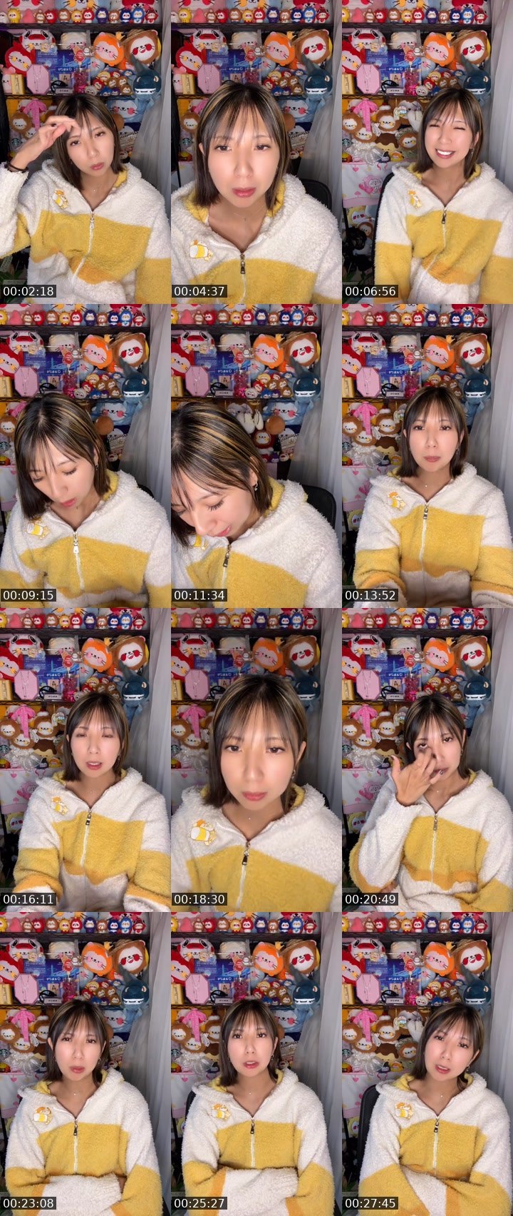 Contact-sheet preview of えな‪ごり🦍🍌's MICO Live recording