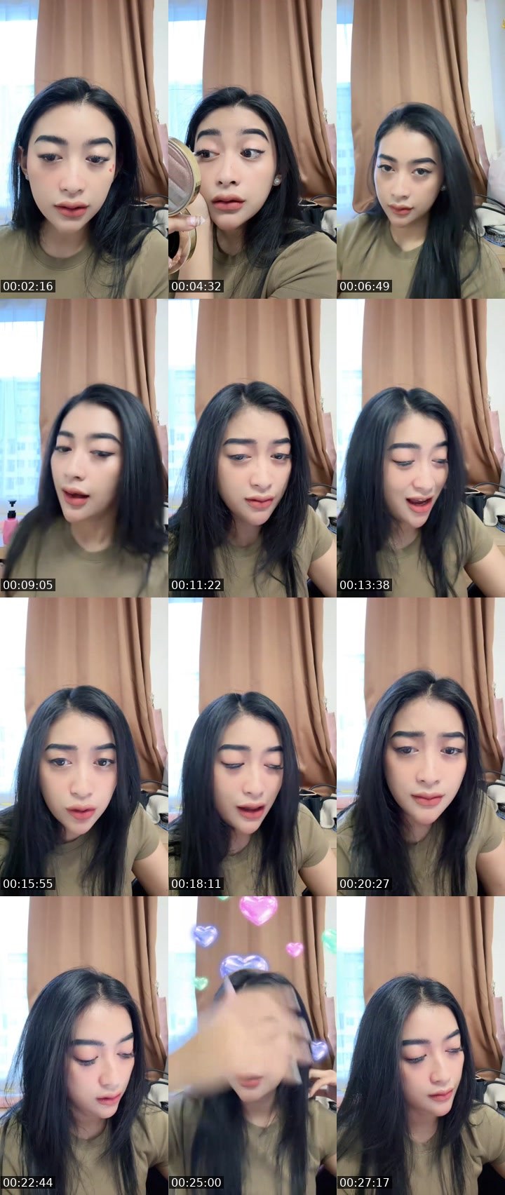 Contact-sheet preview of MIA💎's MICO Live recording