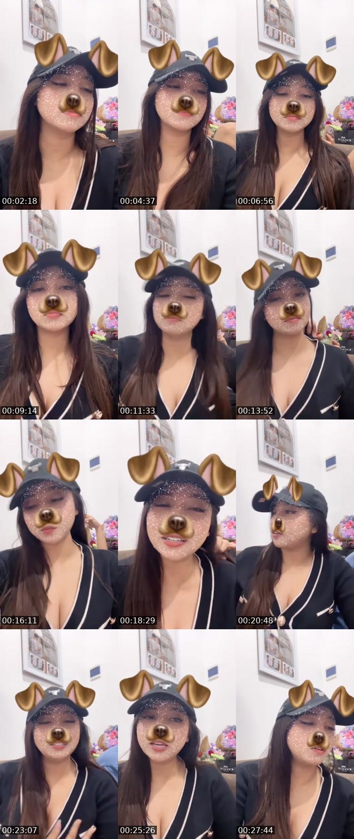 Contact-sheet preview of Kaylaᴺᵒᶻᵃ 🦅🫦's MICO Live recording
