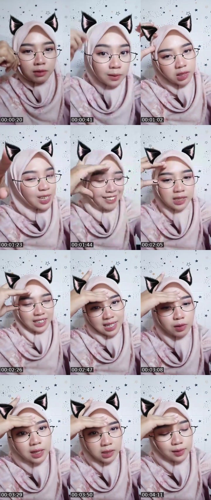 Contact-sheet preview of ᴰᵃʸ💎𝐋 Kecik ˢᵏ 🤏's MICO Live recording