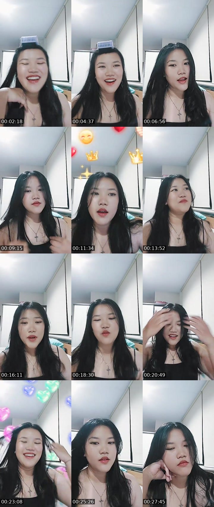Contact-sheet preview of 2ᶜᵐ 📏Darlaa🍳's MICO Live recording