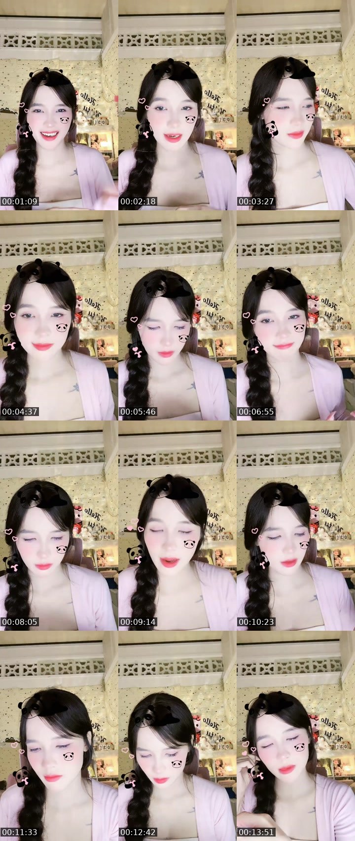 Contact-sheet preview of 🦚 Mây cute ☁️💓's MICO Live recording