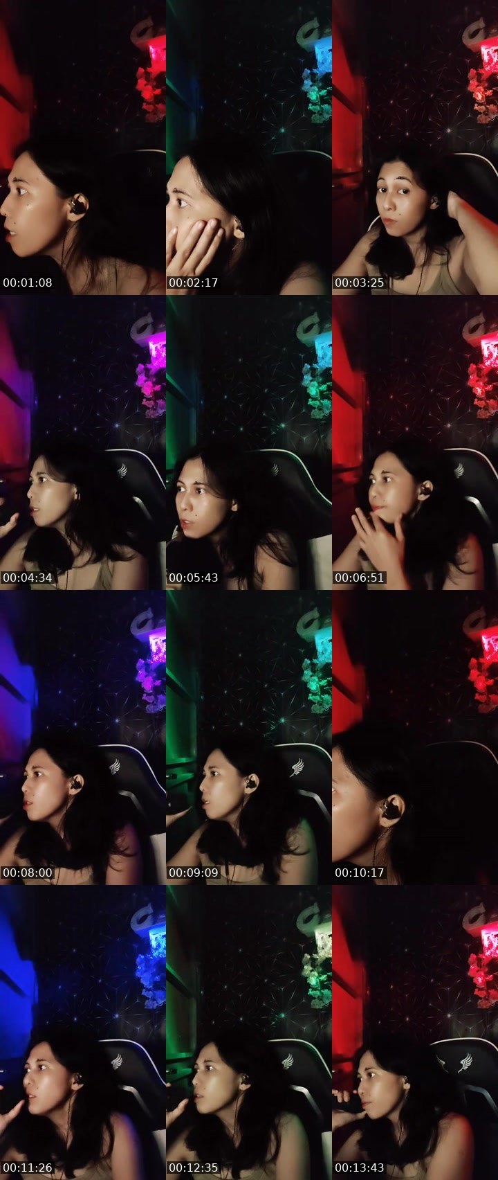 Contact-sheet preview of ♋Chansy🎱ᵂᵃᵛᵉˢ's MICO Live recording