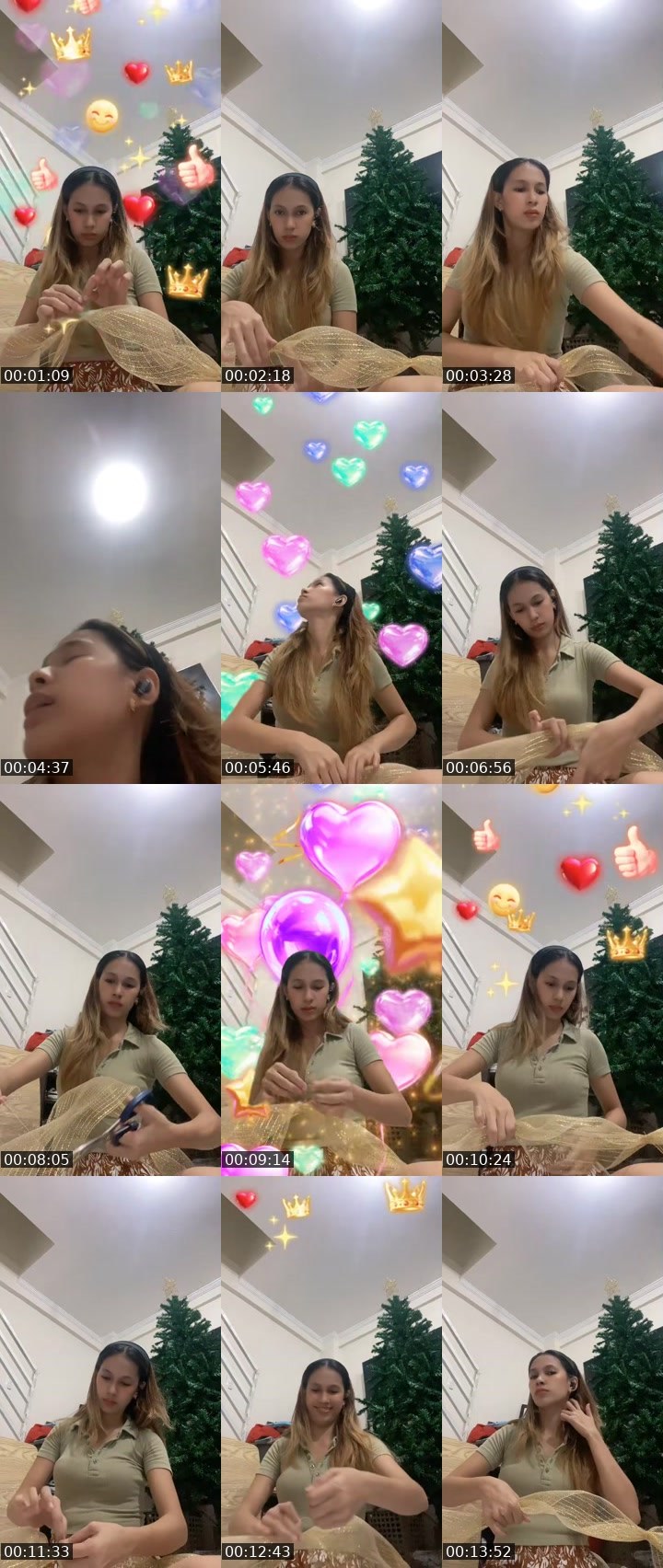 Contact-sheet preview of 🐞ᴸᴹ𝑨𝒆𝒊𝒐𝒖ᵃⁿᵍᵉˡˢ🪽💠's MICO Live recording