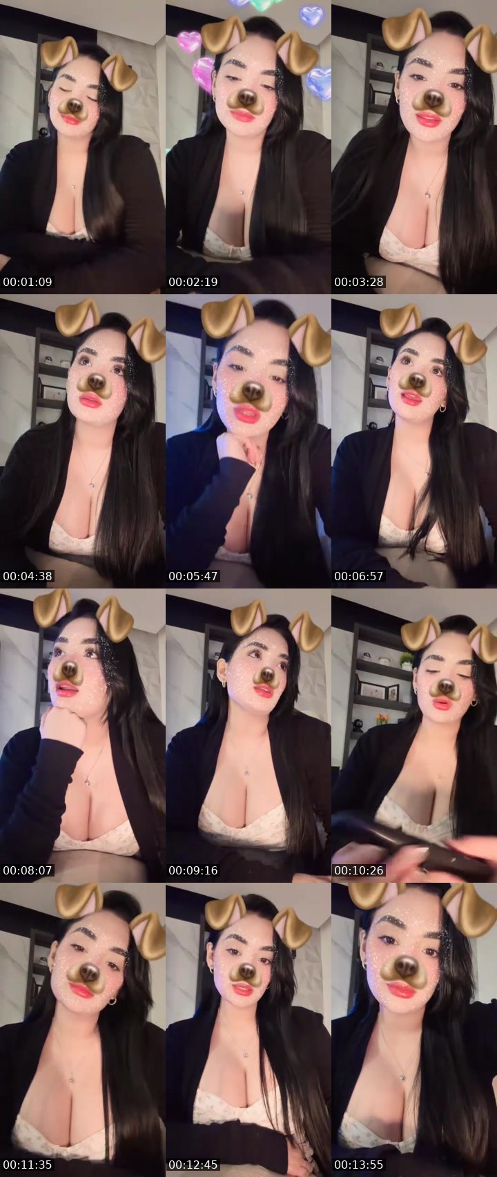 Contact-sheet preview of ♛𝒜𝓃𝓃𝓎♡ᴬ🍒's MICO Live recording