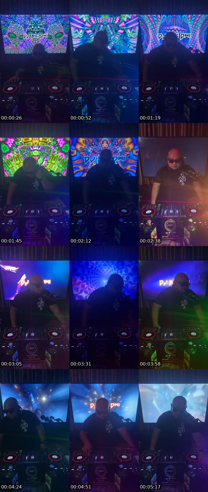 Contact-sheet preview of Dj Big Dwi ᴱᴸᴵᵀᴱ's MICO Live recording