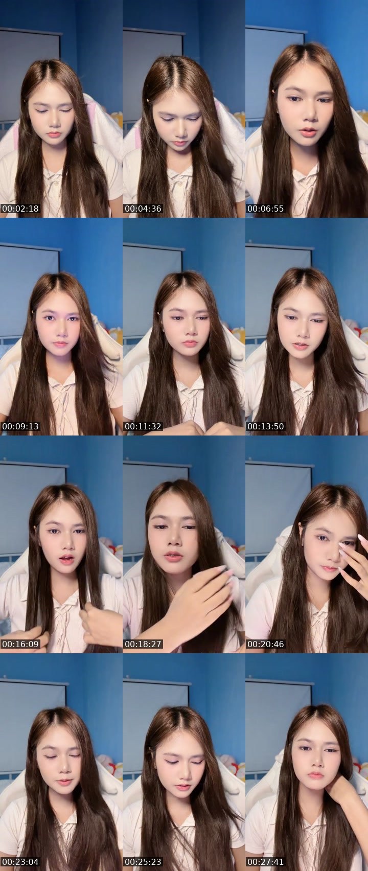 Contact-sheet preview of (🧋)New vj ผัก 🐰🥨's MICO Live recording