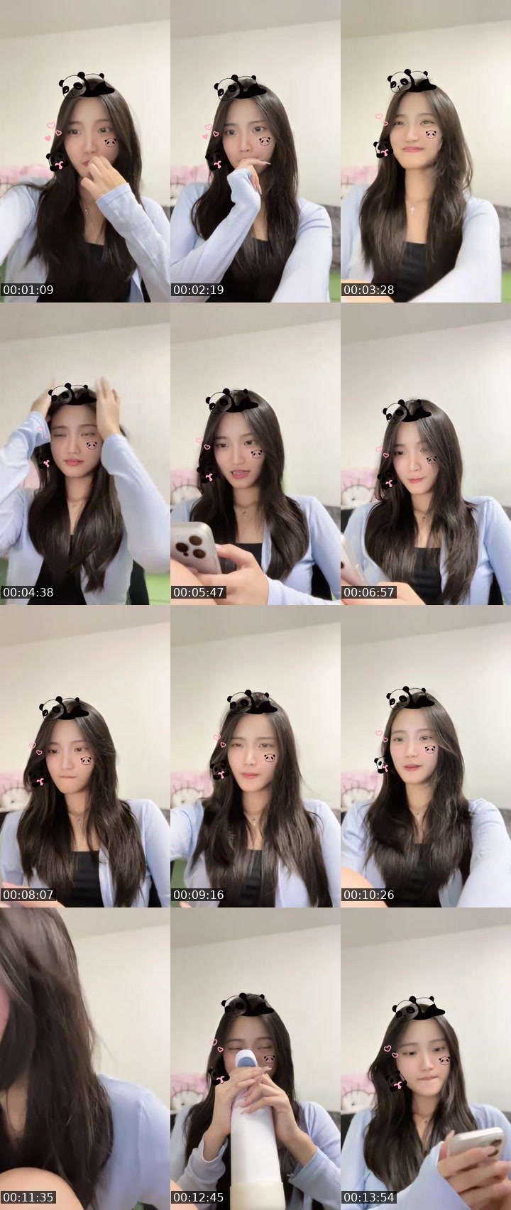 Contact-sheet preview of ᴮᴰ karen 💗's MICO Live recording
