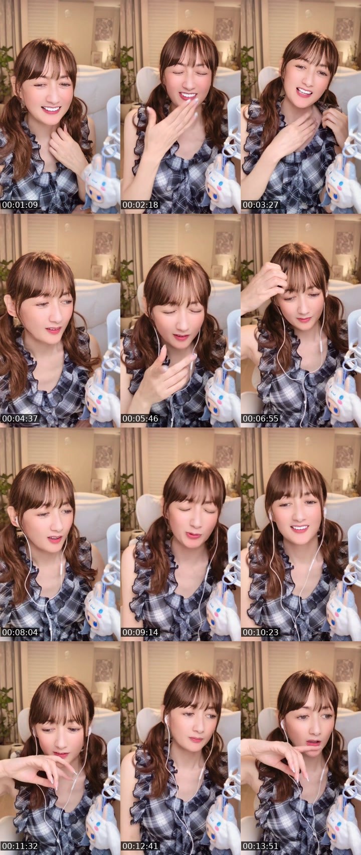 Contact-sheet preview of サラちゃん🍿💭's MICO Live recording