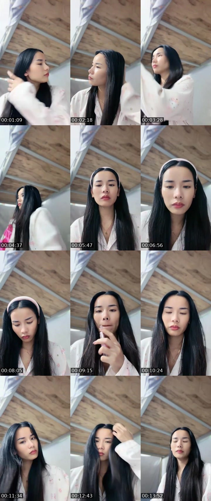 Contact-sheet preview of 🕊️ALINA 🌜Tulip 💐🫶🏻's MICO Live recording