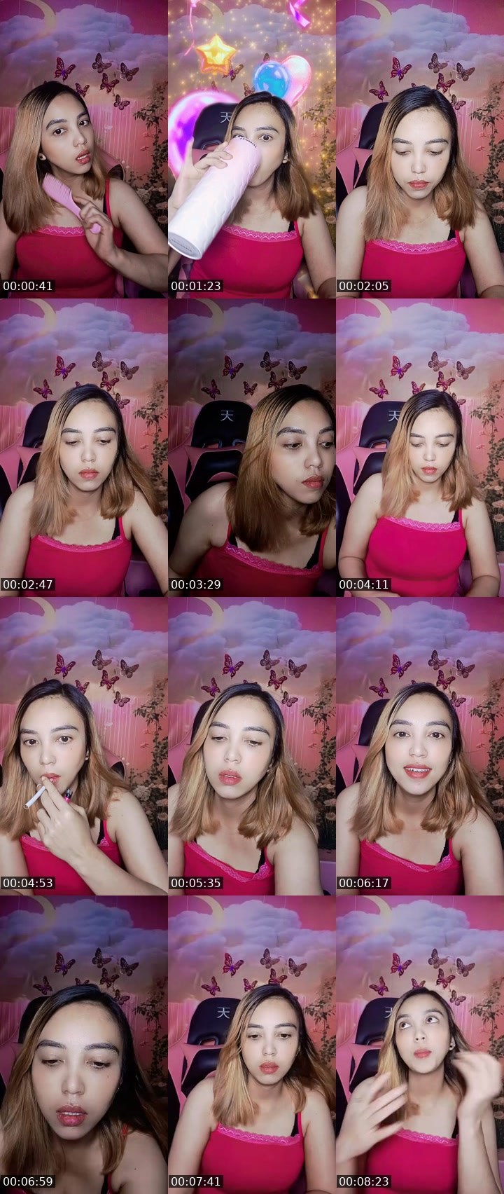 Contact-sheet preview of ✧ZE5 P!NK!ˢʰᵉᵉⁿ💖's MICO Live recording