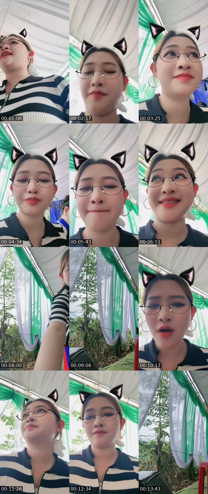 Contact-sheet preview of AD 🎉Pé Mèo 🎉's MICO Live recording