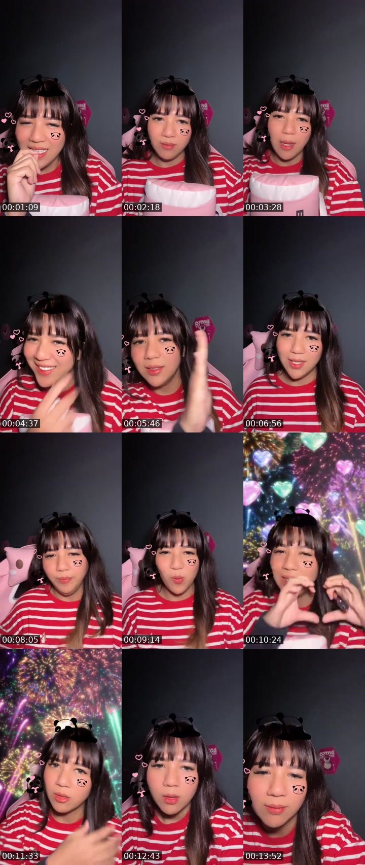 Contact-sheet preview of Nat😻🦁[ R-SUN ]'s MICO Live recording