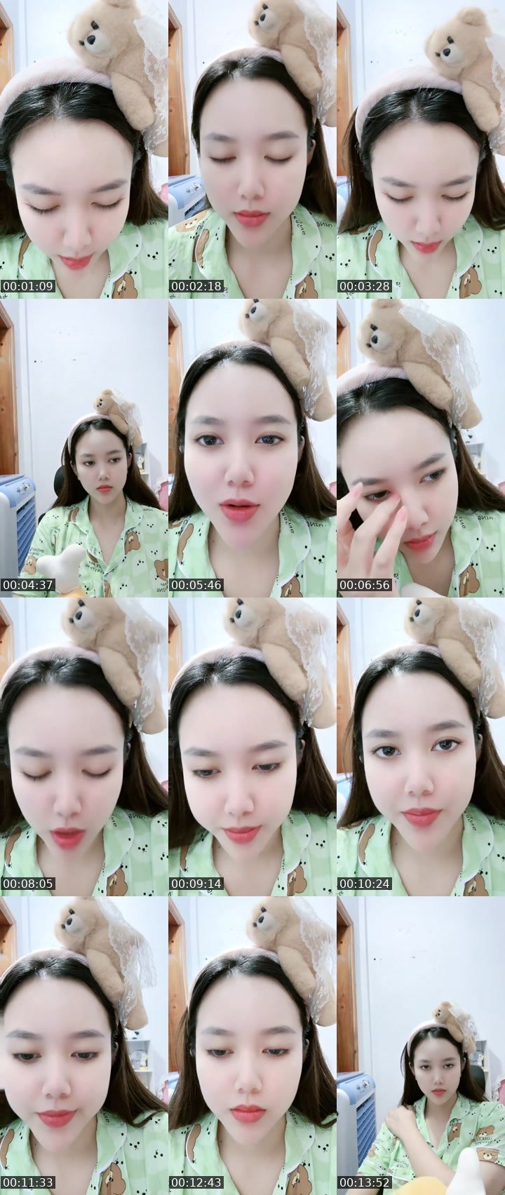 Contact-sheet preview of 💋Huyềnbaby💋's MICO Live recording