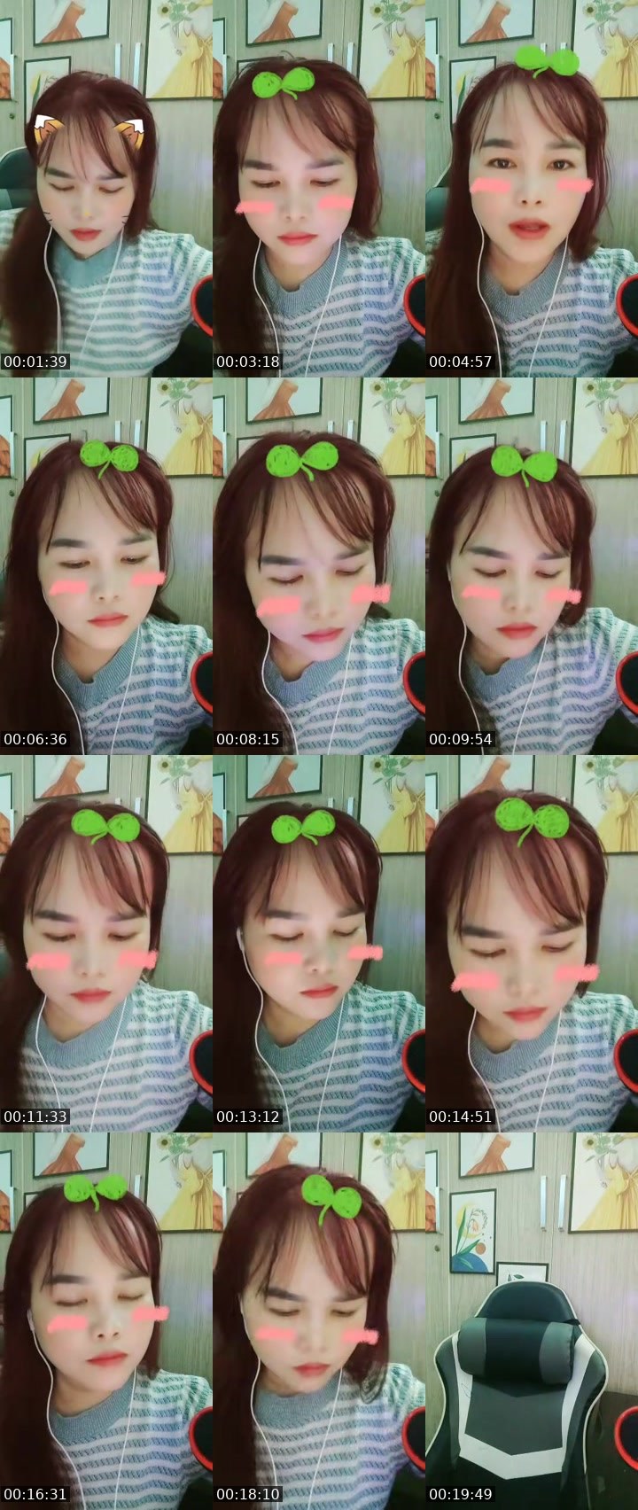 Contact-sheet preview of 𝓑𝓲𝓾𝓑𝓲𝓾🍃's MICO Live recording