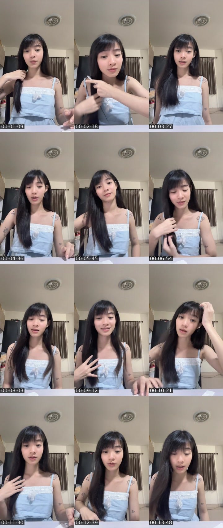 Contact-sheet preview of (Pink🦩) New VJ Yuyee 🦊's MICO Live recording
