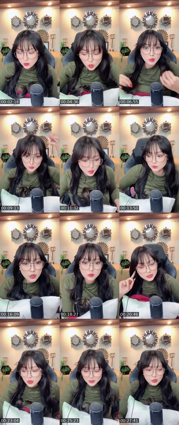 Contact-sheet preview of ᴮcᴺWONDERWOMAN's MICO Live recording