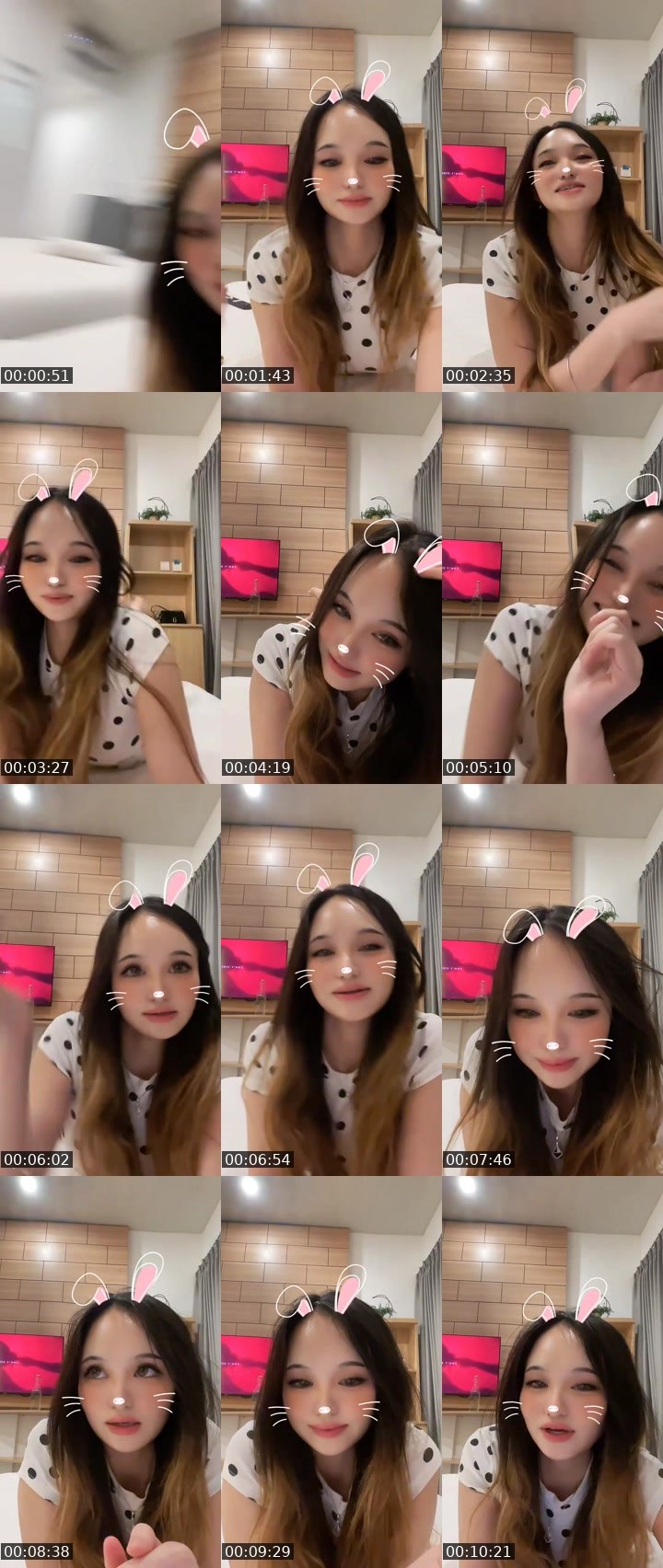 Contact-sheet preview of Blen 🕊️👅's MICO Live recording