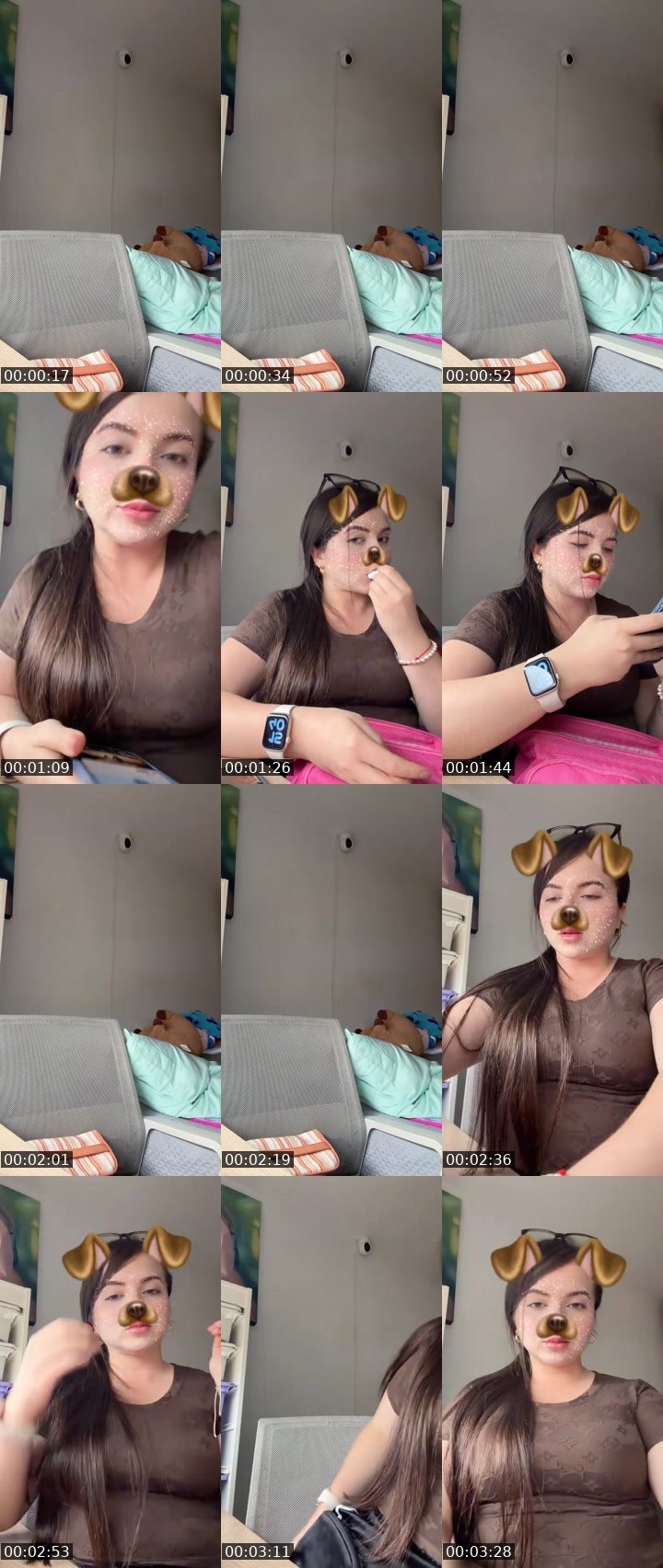 Contact-sheet preview of ׂׂૢ་༘࿐🦋🧸𝓑𝓵𝓾𝓮🩵ͣ ᶠ⁵⁰⁴🪫🔋's MICO Live recording