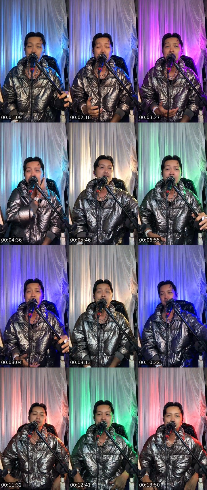 Contact-sheet preview of SINYO AFIS FIODA's MICO Live recording