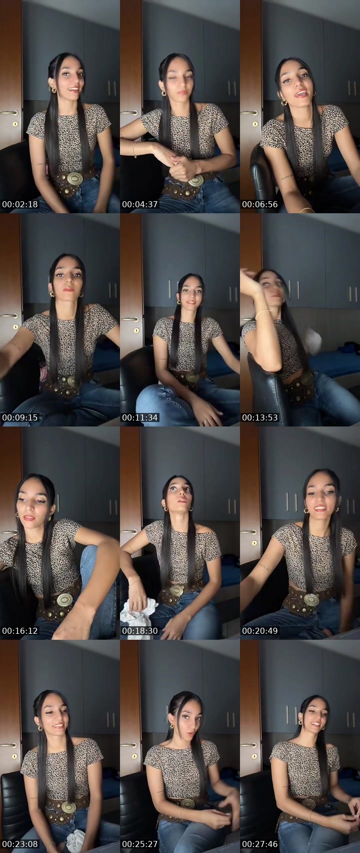 Contact-sheet preview of 🍒🌵👯‍♀️La Flaka Yeyi 🍒🌪️'s MICO Live recording