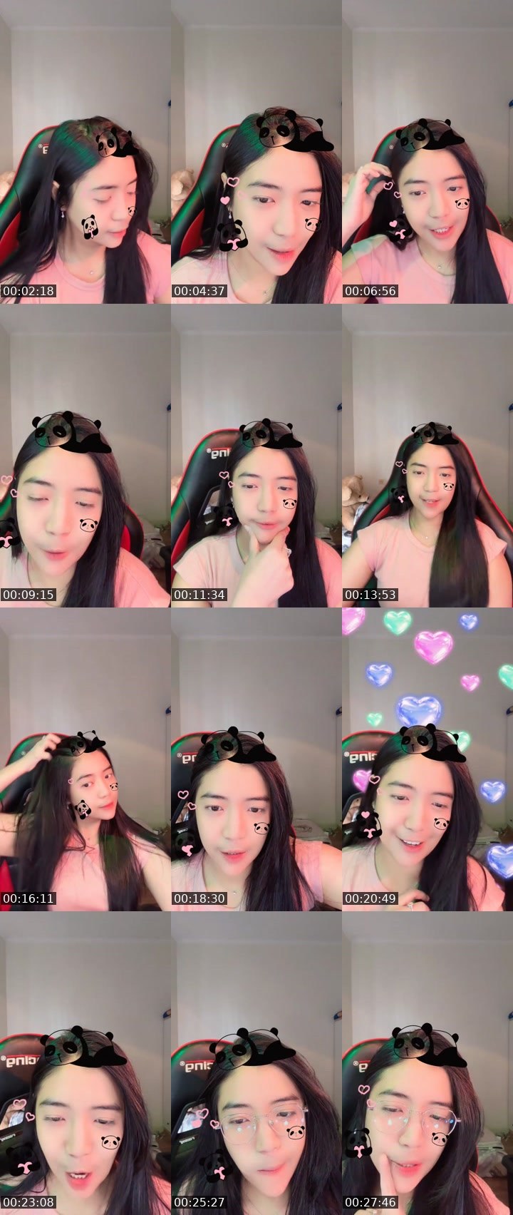 Contact-sheet preview of ❖ Oca ᴺᵒᶻᵃ🐇🐮🔥's MICO Live recording