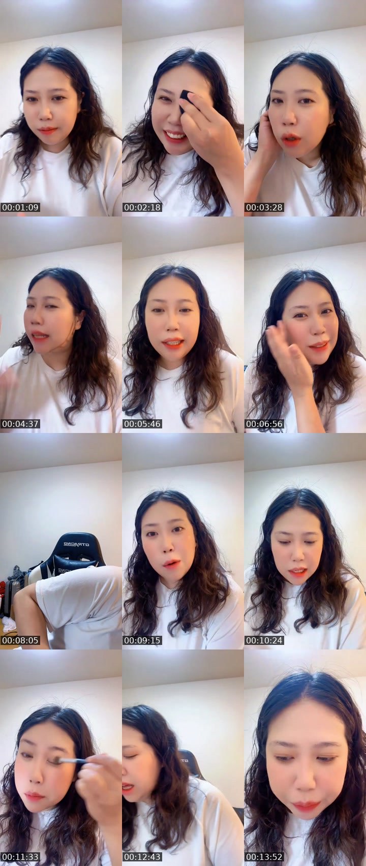 Contact-sheet preview of おわりちゃん🦧🔚's MICO Live recording