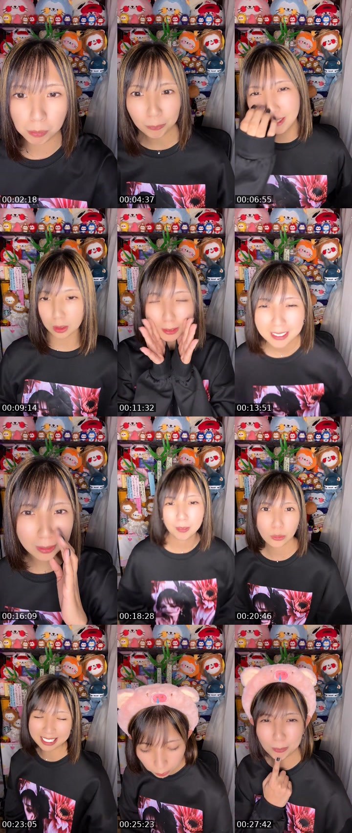 Contact-sheet preview of えな‪ごり🦍🍌's MICO Live recording