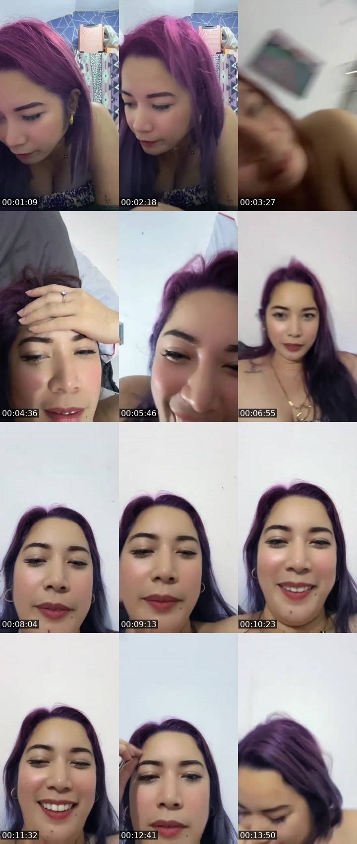Contact-sheet preview of HUMALAY SA UBE 💦🍠's MICO Live recording