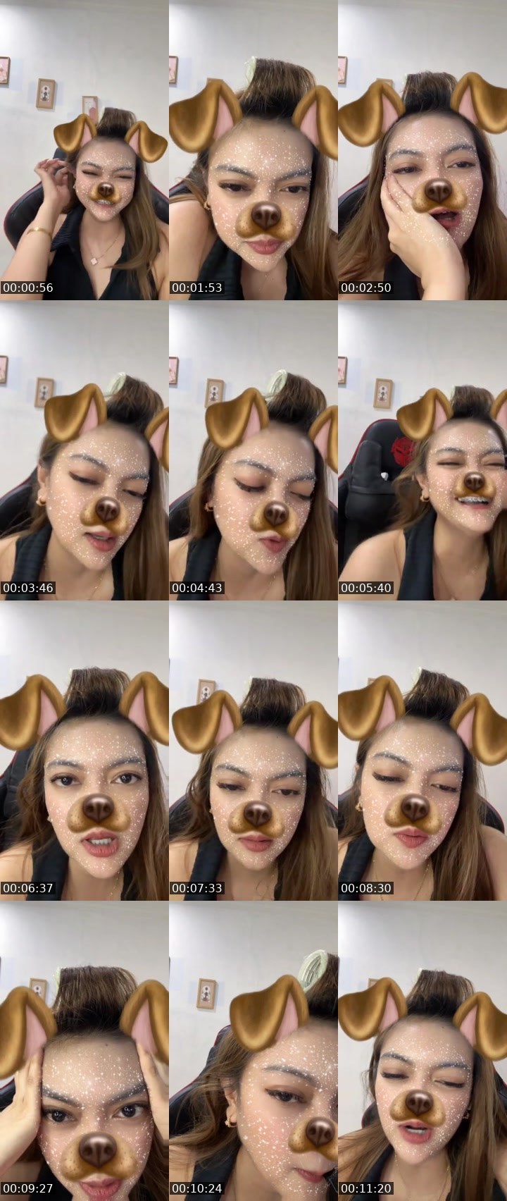 Contact-sheet preview of ᴰᵃʸ💎VeraQuinnˢᵏ's MICO Live recording