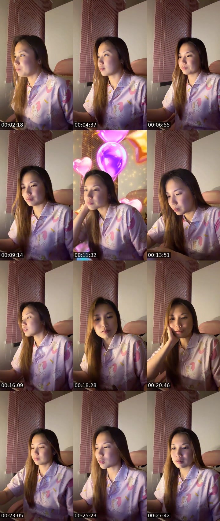 Contact-sheet preview of 2ᶜᵐ 📏 yukee's MICO Live recording