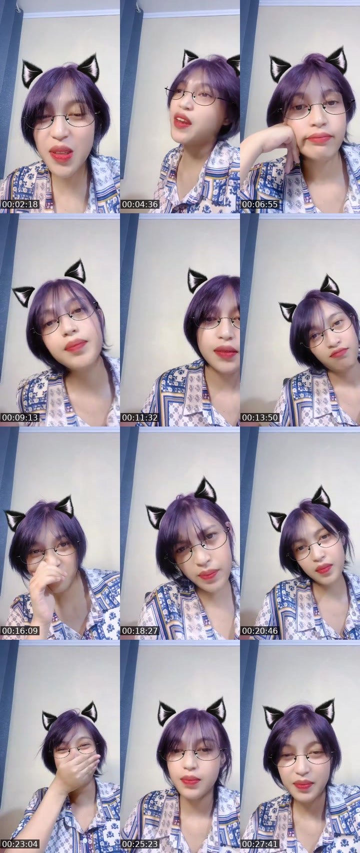 Contact-sheet preview of 💎 Rose🌹 [T-REX]'s MICO Live recording
