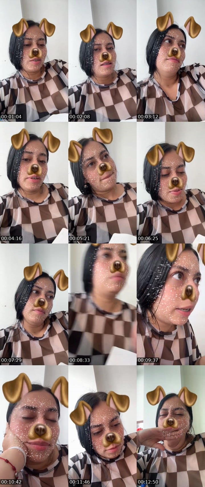 Contact-sheet preview of 210k🙏Dani🖤's MICO Live recording