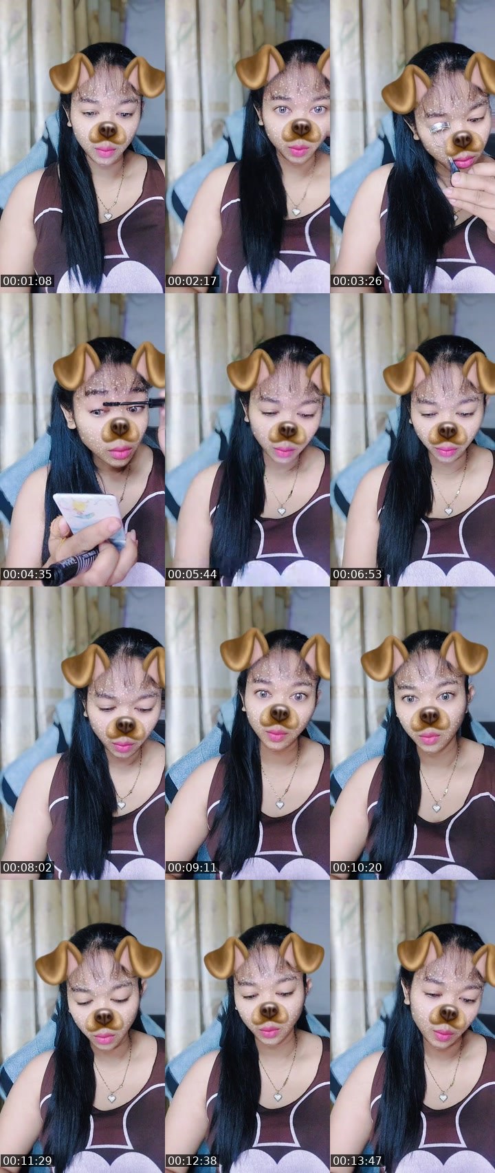 Contact-sheet preview of ɢʟɪᴛᴛᴇʀᴰᵀ🦉's MICO Live recording